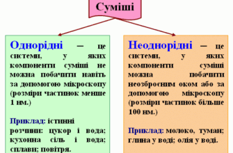 Що таке суміш? Визначення та приклади використання терміна “суміш це”