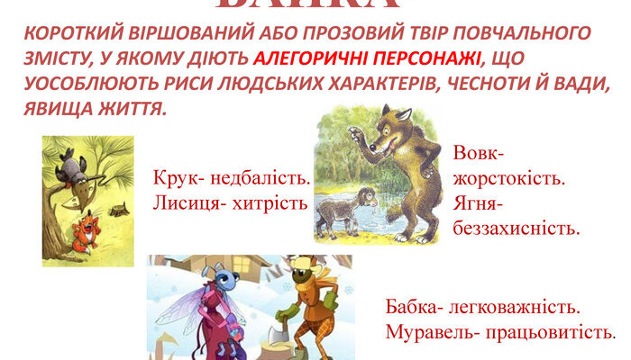 Що таке байка: визначення та особливості жанру в літературі Що таке байка: визначення та особливості жанру в літературі
