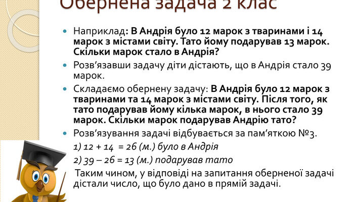 Що таке обернена задача: визначення, значення та приклади використання