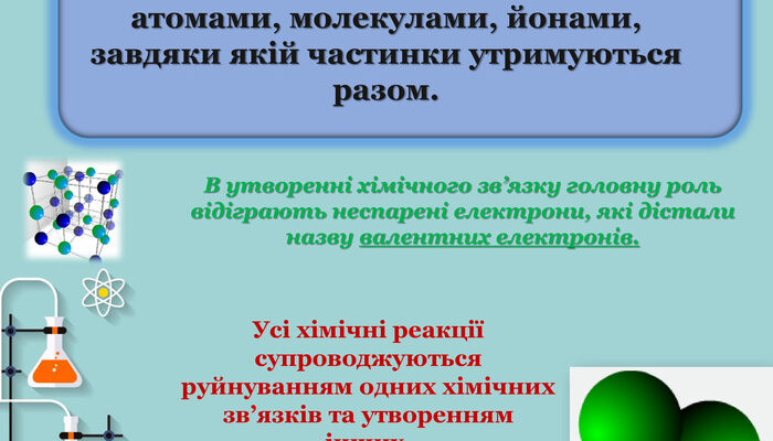 Що таке хімічний зв’язок: пояснення основ хімічної взаємодії