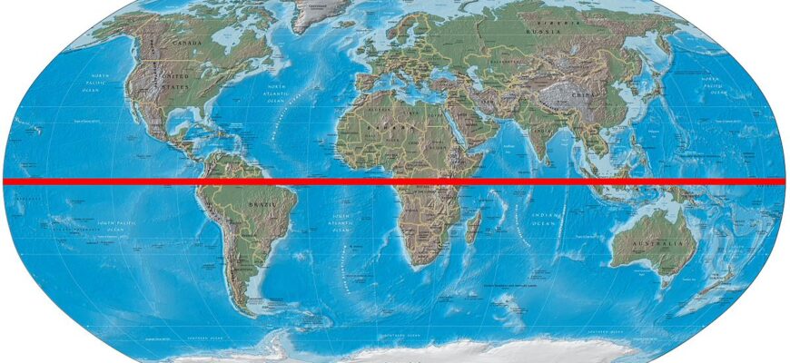 Що таке екватор: основи, значення та вплив на клімат Землі