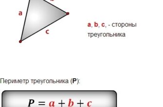 Що таке периметр трикутника: визначення та спосіб обчислення