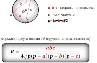 Формула радіуса описаного кола: як обчислити правильно?