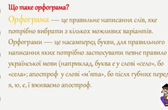 Що таке орфограми: визначення, значення та приклади
