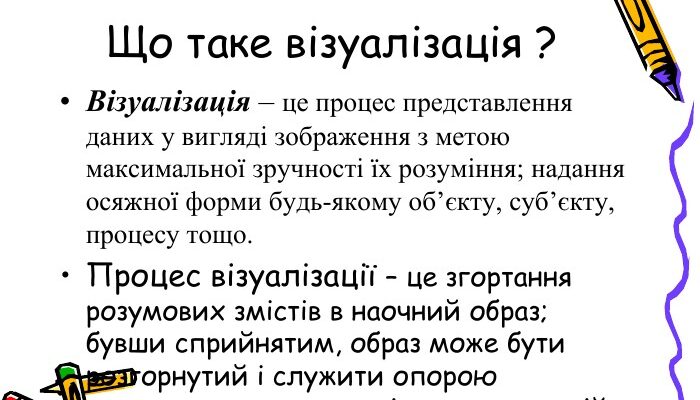 Що таке візуалізація: визначення, методи та приклади використання Що таке візуалізація: визначення, методи та приклади використання