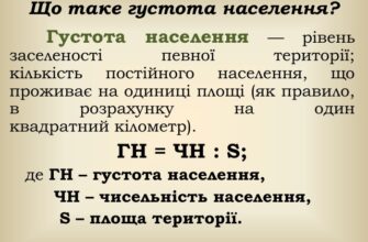 Що таке густота населення: як вимірюється і чому важлива?