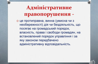 Що таке адміністративне правопорушення: пояснення простою мовою