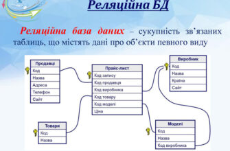 Що таке реляційна база даних: основи та принципи роботи