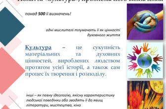 Що таке культура і чому вона важлива для суспільства?