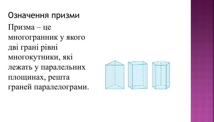 Призма це: визначення, властивості та застосування у житті