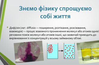 Дифузія це: визначення, приклади та значення у природі