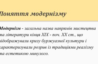Що таке модернізм: визначення, особливості та вплив на мистецтво