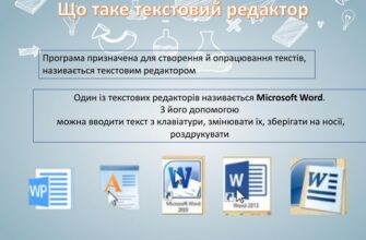 Що таке текстовий редактор: визначення, функції та види програм