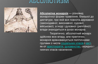 Що таке абсолютна монархія: визначення та основні характеристики