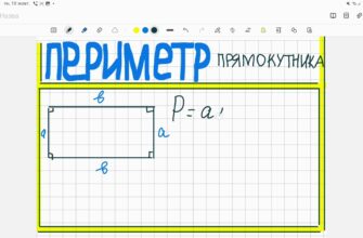 Що таке периметр прямокутника і як його обчислити просто?