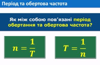 Як обчислити період обертання: формула та приклади розрахунків