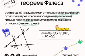 “Що таке теорема Фалеса та як її застосовувати в геометрії?”