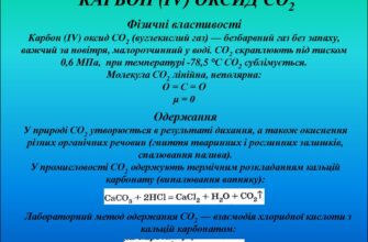 Карбо́н(IV) оксид формула: що таке CO2 і як він утворюється?