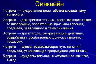 Що таке синквейн: Визначення та особливості поетичної форми