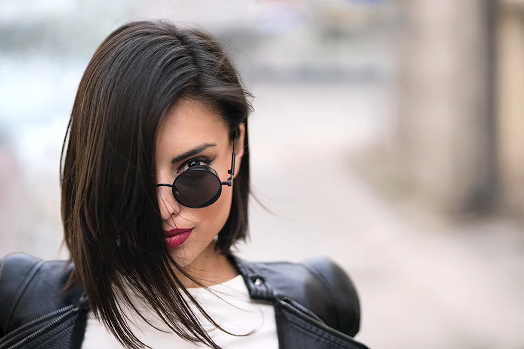 Каре Блант Боб 2020 шатенка