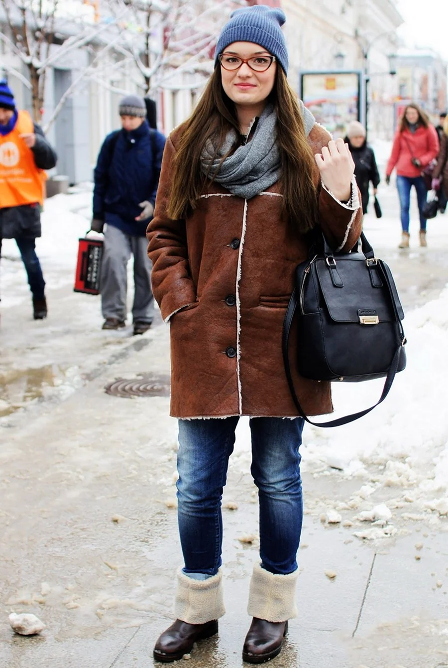 Сумка к дубленке