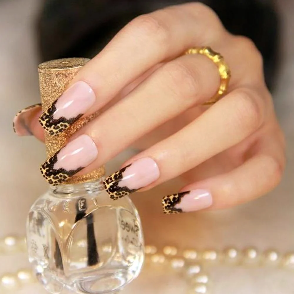 Выкладной френч золотой