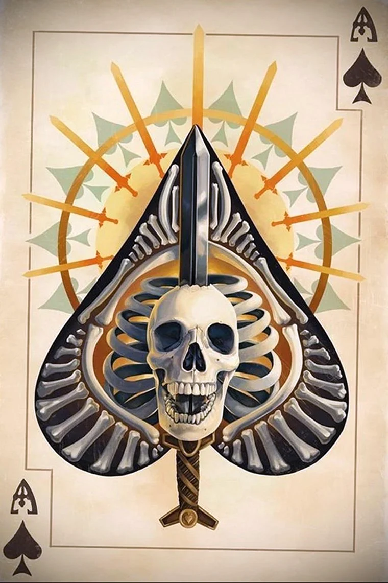 МЕМЕНТО Мори пиковый туз